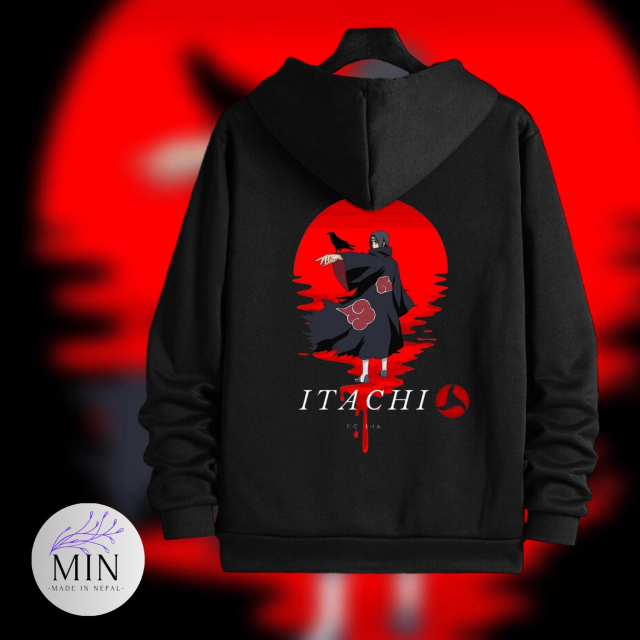 Itachi Printed Hoodie