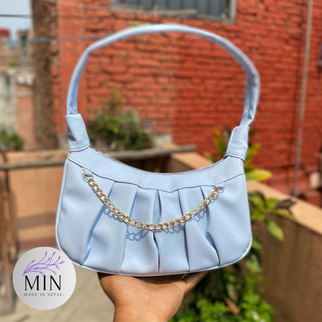 Hand Bag Blue